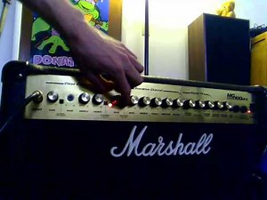 Marshall MG100DFX - Demo/Playthrough