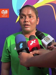 "އަޅުގަނޑުމެން އައިއޯއައިޖީ 2027 ގައި ބަިވެރިވުމުގެ އަޒުމަކީ މިހާރު ލިބިފައިވާ މެޑަލްގެ ކުލަ ރަނައް ބަދަލުކޮށްލުން. ބެލެނިވެރިން ފަސް ނުޖެހި ޕެރަ ސްޕޯޓްސް އަށް ގުޅިގެން ނުކުޅެދުންތެރިކަން ހުންނަ ފަރާތްތައް ކުޅިވަރުގެ މައިދާނަށް ނެރި، އެކުދިންނަށް މިކަން ވާނެ ކަމުގެ އުންމީދު އާލާކޮށްދިނުން މި ދަތުރުގައި @Ooredoo Maldives ގެ ފަރާތުން ފޯރުކޮށްދޭ އެހީތެރިކަމަށް ފައްފަށުން ޝުކުރު އަދާކުރަން" ފާތިމަތް އިބްރާހިމް، ޕެރަ ސްޕޯޓްސް ކްލަބް އެތްލީޓް | Voice