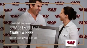 71 reactions · 21 comments | Meet Shereen Viljoen, the proud recipient of the BKB Service Excellence Award. - Watch as Shereen expresses her passion within BKB and acknowledges that her success for this award is rooted in her relationships with her colleagues and clients. - #BKBLtd #AwardWinner #TeamAppreciation #Gratitude #MakingADifference | BKB | Facebook