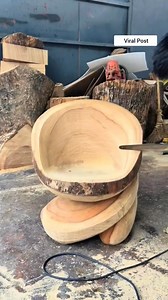 52K views · 319 reactions | handcrafted wooden chair making process | Viral Post | Facebook