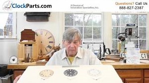 Build a Small Antique Clock with this 4.5" Clock Dial Face