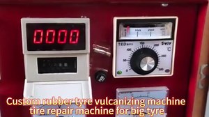 Tire Part Vulcanizing Machine Hot Patch Vulcanizing Machine 1500w 220V 1200-5 Tyre Repair Equipment