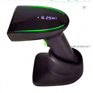 [Hot Item] Barcode QR reader portable wireless barcode scanner for supermarket logistic warehouse high speed scaning gun