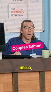 Couples Not So Emergencies!! 😂🥴 #couples #couplegoals #notsoemergencydepartment #funny | Jimmy Rees