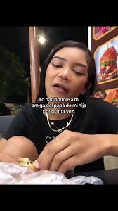 Yo hablándole a mi amiga del papá de mi hija por quinta vez