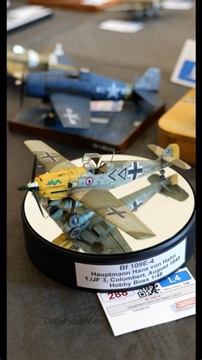 Good-looking Bf 109 build from Mala Pardubicka #scalemodel #bf109 #ww2 #modelbuilder #modeller