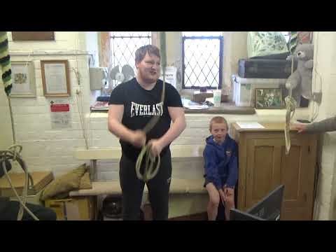 Ringing The Tenor Bell up of ST James Barrow In Furness