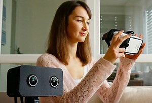 WebEye VR - Virtual Reality Webcam (video)