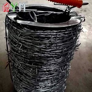 [Hot Item] Barb Wire Price Per Roll Galvanized Razor Barbed Wire Fence Iron Wire