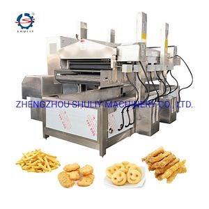 [Hot Item] Continuous Fryer Machine From Elva
