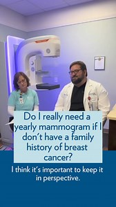 Mammographer Dawn Gibson and Radiologist Dr. Frank Vento from MUSC Hollings Cancer Center tackle one of the top questions about yearly mammograms! Stay informed this Breast Cancer Awareness Month and see why annual screenings matter. Need to schedule yours? Learn about same-day or next-day mammogram appointments: https://muschealth.org/medical-services/radiology/breast-health/scheduling #BreastCancerAwareness | MUSC Health