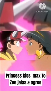 dinosaur king PRINCESS KISS MAX TO ZOE JALAS & AGREE
