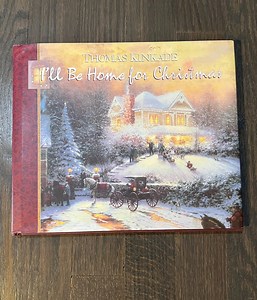 Thomas Kinkade Vintage Hardcover Weihnachtsbuch - I'm be Home For Christmas - 18 Urlaubsbilder mit Weihnachtsgeschichten Zusammenstellung 1997 - Etsy.de