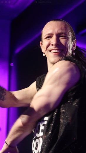 FORWARD__Space on Instagram: "We are thrilled to have one of our newest additions to FORWARD__Space, Instructor/ Athlete / Artist, ADAM on the dance floor tonight at 6:35pm. Don’t miss the chance to experience their amazing energy!"
