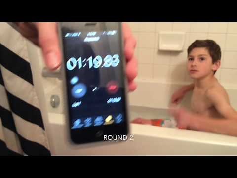 Crazy Ice bath Challenge