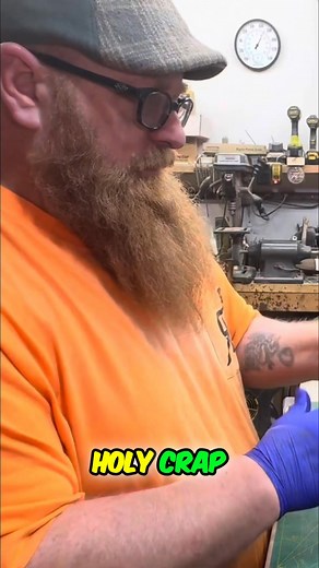 Witnessing the beauty of this wood grain is a moment to cherish. The bird's eye maple is truly impressive and absolutely gorgeous. Can't help but admire it! #woodgrain #maple #birdeye #gorgeous #woodworking | Red Beard Knife and Tool