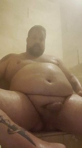 Big Bear Chub in Steam Room