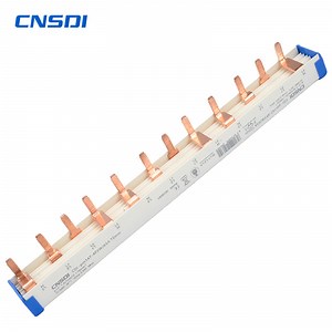 [Hot Item] Cnsdi Pin Copper Comb Busbar with PVC Enclosure for Circuit Breaker