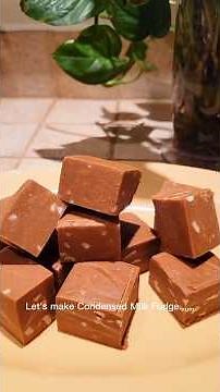 Condensed Milk Fudge Guyanese Fudge Recipe #fudgerecipe #dessershorts #fudge #dessertrecipes