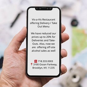 Our Dear Customers, ⠀ We have reduced our prices up to 20% for Deliveries and Take-Outs. Also, now we are offering off-site alcohol sales as well. ⠀ ⠀ ☎️ 718.333.0003 📍3100 Ocean Parkway, Brooklyn, NY, 11235 ⠀ #visavisny #food #foodie #eatsnyc #restaurant #eatsofnyc #nyceeeeeats #brooklyn #brooklynrestaurants #yelpeatsnyc #brooklynrestaurant #eatsnyc #coneyislandnyc #brooklynfood #brooklyneats #nycfoodie #nycfood #brooklyncafe #brightonbeach #foodienyc #nyceats #brooklynfood #brooklynfoodie #di