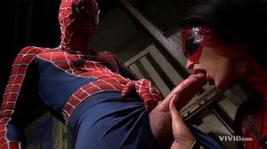 Spiderman vs superman xxx