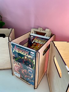 Eco Friendly Comic Book Storage Box With Display Lid - Etsy