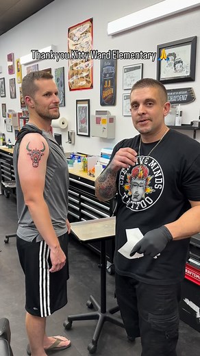 Thank you Kitty Ward and thank you @mcdonaldsherri4 for the referral 🙏 📍3882 W Sahara Ave ⏰ 11am-8pm 🚨 7 days a week No appointments necessary. Walk ins only and welcome until 8pm pending wait times! Tattoos starting as low as $20! Walk-ins welcome daily! All the info can be found on the website in the bio! #best #lasvegas #tattoo #shop #artist #bestlasvegastattooshop #affordable #clean #safe #tattooshop #bestwalkintattooshop #lasvegastattoo #vegastattoo #thingstodo #besttattoos #famous #crea