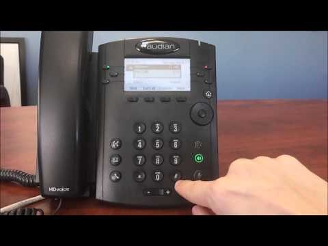 How To Setup Voicemail - VVX300