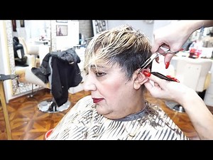 SHORT PIXIE HAIRCUT - ANTI AGE - WAKE UP AND GO