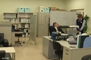 Japanese Girl Punished By Her Boss