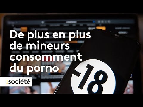 Les mineurs consomment de plus en plus de porno
