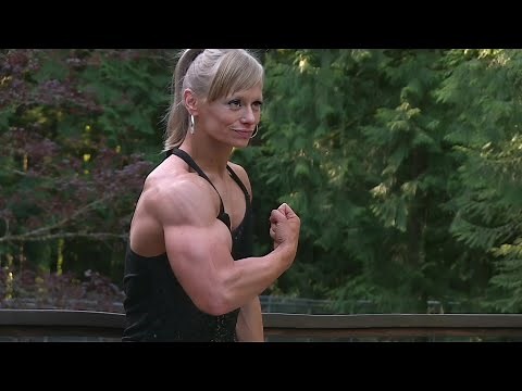 Biceps Galore fbb Muscle girl's Wendy Lindquist and Muscle Geisha