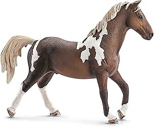 Schleich Horse Club, Animal Figurine, Horse Toys for Girls and Boys 5-12 Years Old, Trakehner Stallion