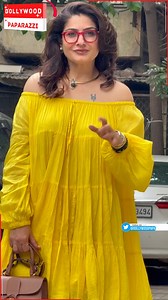 Bright, Bold & Beautiful: Raveena Glows in Yellow! #raveenatandon #rashathadani #bollywood #virals #celebrity | Bollywood Paparazzi