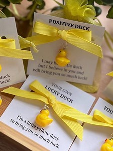 Lucky Duck Gift. Good Luck Duck to Be Attached to a Purse, Handbag, Keys or as a Little Keepsake. Gift Wrapped. - Etsy