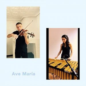 😍 A beautiful performance of Ave Maria by Argentine tango composer Astor Piazzolla Playing violin here is Concert Master of the Orchestra of the Royal Opera House Vasko Vassilev and on the vibraphone is his sister Vivi Vassileva | Royal Ballet And Opera