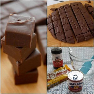 All you need is 3 minutes and 3 ingredients to make this amazing Homemade Fudge! http://myincrediblerecipes.com/top-recipes-of-2016/ | Incredible Recipes