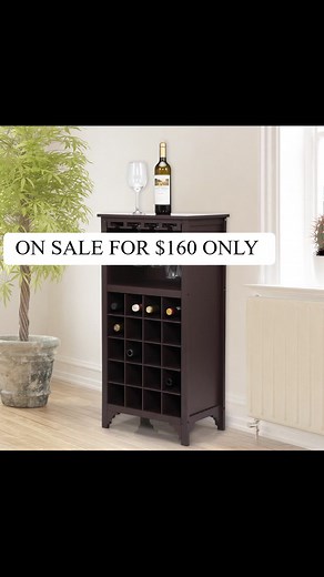 Free-standing Wine Storage Rack Cabinet #sale #furniture #furnituredesign #liquidation #liquidationstore #liquidationsale #winecabinet #cabinets | Tri-cities Liquidation