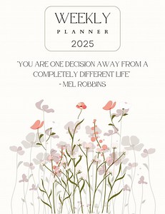 Spring-themed Digital Weekly Planner | Printable & Goodnotes Compatible - Etsy Australia