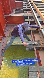 1.7M views · 4.8K reactions | Hard Work Job - Rail Bridge Hook Bold Tight keyman #fbreelsfypシ゚viralfbreelsfypシ゚viral #lsviralシfb #fbreelsfypシ゚viralvideo #fbreelsfypシ゚viralシ #fbreelsfypシ゚viralfbreelsfypシ゚ #fbyシvideo #viralシfb #fbreelsvideo #emdgt42 #GateBarrier | Rail Zone BD | Facebook