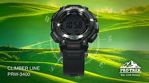 One with nature PRW-3400。 デュプレックスLCD搭載。バイオマスプラスチック採用の電波ソーラーモデル。 電波ソーラー搭載のトリプルセンサーモデルに、デュプレックスLCDを搭載しました。 ケース、バンド、裏蓋には、植物由来の再生可能素材「バイオマスプラスチック」を採用。 機能から素材まで、アウトドアツールの本質と時代が求める進化を追求したPRO TREKです。 #casio #protrek #onewithnature #美しさ #自然 #ハイキング #旅行 #山 #冒険 #自然愛好家 #時計 | CASIO PRO TREK