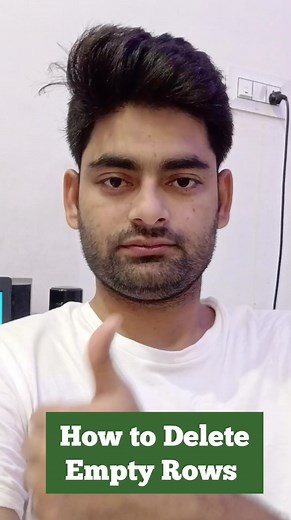 5.9K views · 50 reactions | How to delete empty Rows in #Excel #sheets #exceltips #exceltricks #reels #itxperts | Itxperts | Facebook