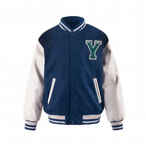 [Hot Item] Men's Style Varsity Baseball Jacket Casual Bomber Jacket Windbreaker Lightweight Jacket