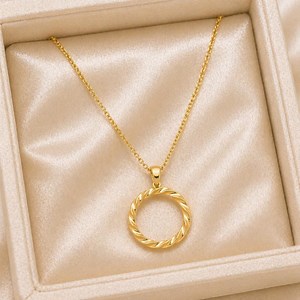 14K Gold Sterling Silver Coin Holder Pendant: Twisted Bezel Charm - Etsy UK