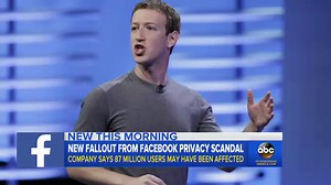 Facebook reveals up to 87 million users affected by data scandal
