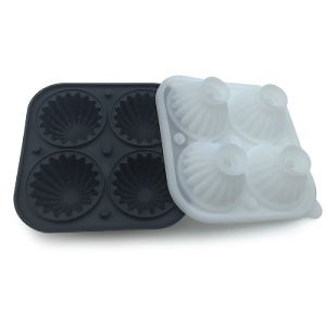 [Hot Item] Custom Logo Portable Easy-Release Box Silicone Ice Cube Maker