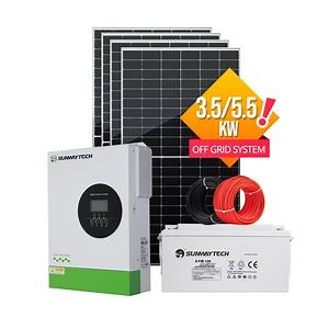 [Hot Item] off-Grid Panel 5kw Kit Complete Cheap Low Price off Grid Solar Energy System Hot Sales PNG PV Solar Panel System