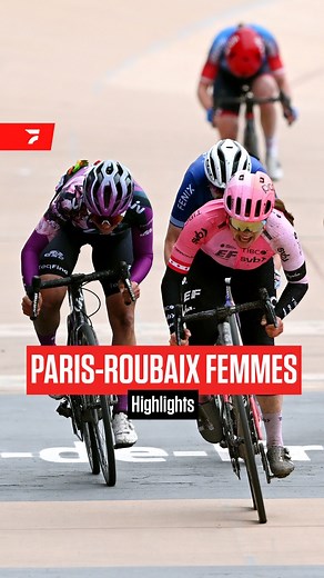Watch the highlights from the 2023 Paris-Roubaix Femmes avec Zwift. | FloBikes