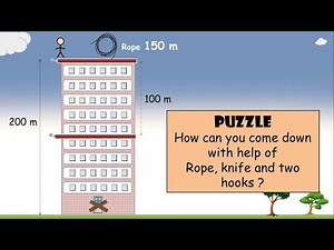 Building & Rope PUZZLE || Think outside the box