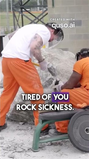 using leverage to break the rock